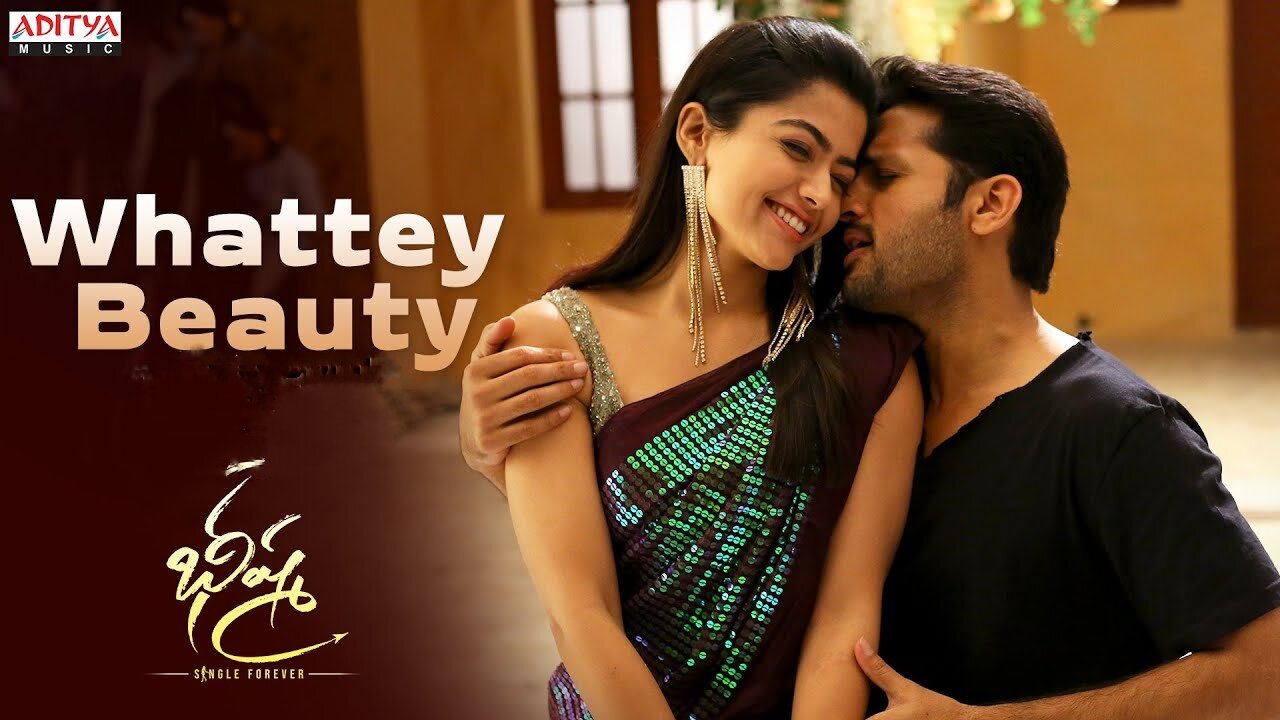 Whattey Beauty Full Video Song | Bheeshma Video Songs | Nithiin, Rashmika | Mahati Swara Sagar