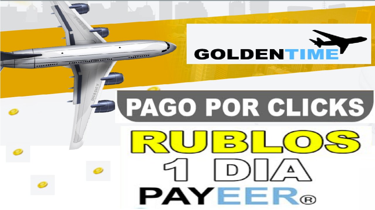【GOLDEN TIME】Mineradora de RUBLOS para investir | 3 formas de ganhe grátis | Sem CashPoints | Crypto