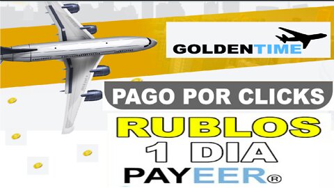 【GOLDEN TIME】Mineradora de RUBLOS para investir | 3 formas de ganhe grátis | Sem CashPoints | Crypto