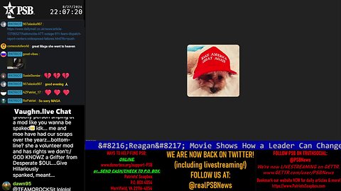 2024-08-27 22:00 EDT - The MAGA Mullet Show: with MagaSwaga