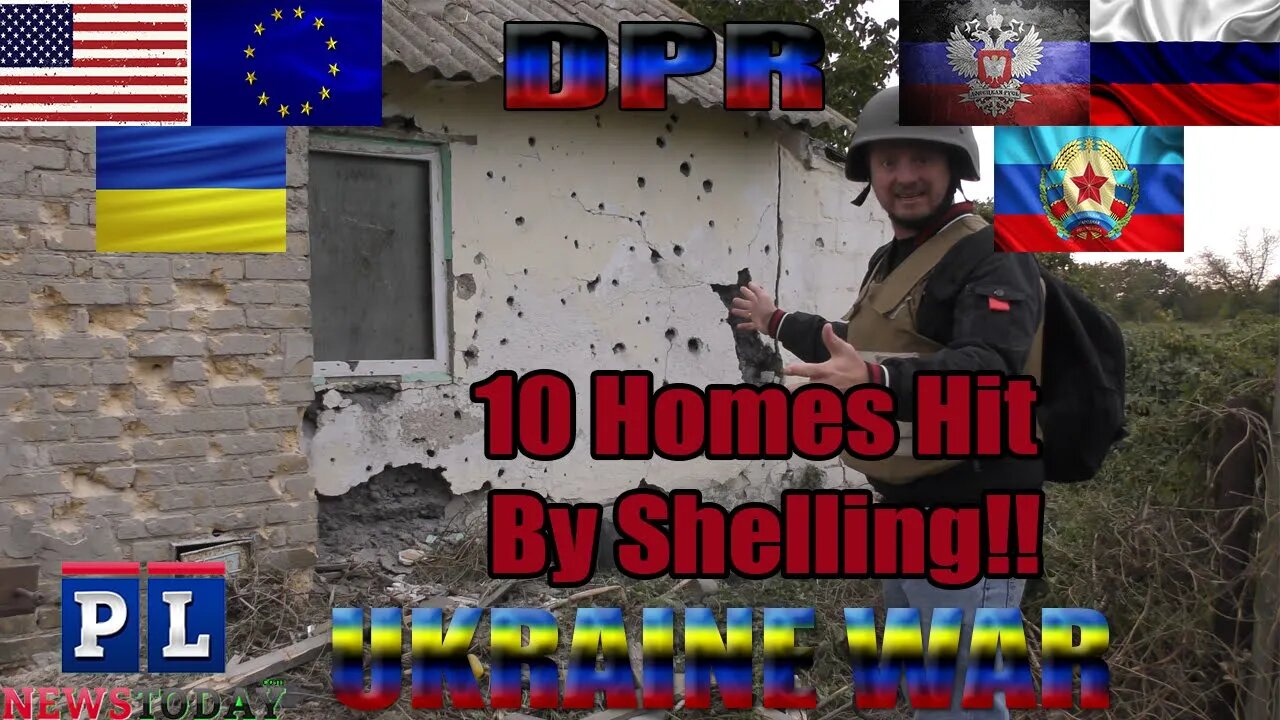 10 Homes Shelled By Ukraine Forces