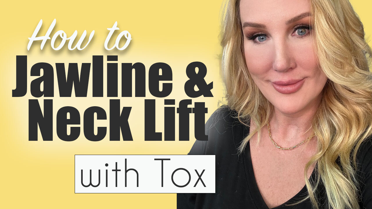 Tox Jawline Lift & Neck Bands // Facial Rejuvenation