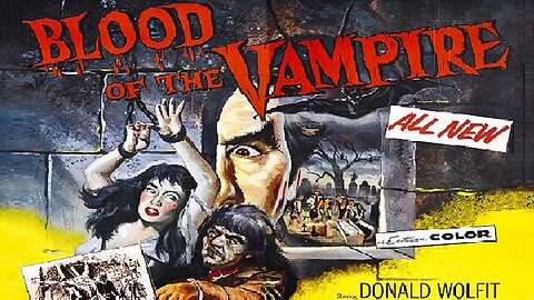 BLOOD OF THE VAMPIRE 1958 Hammer's Best Vampire Film NOT Made by Hammer FULL MOVIE hd & W/S
