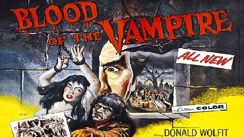 BLOOD OF THE VAMPIRE 1958 Hammer's Best Vampire Film NOT Made by Hammer FULL MOVIE hd & W/S