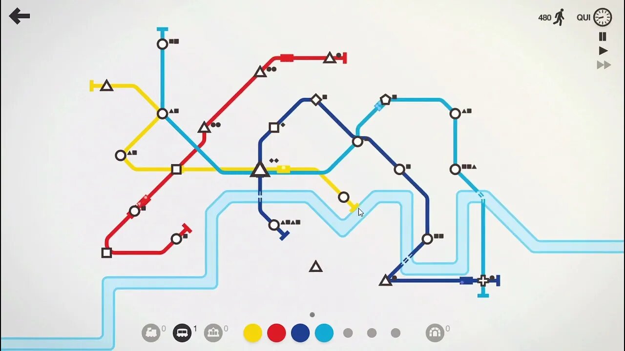 Mini Metro - Desafio diário #8 - The best time... at this time! ;)