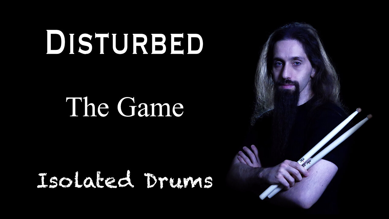 Disturbed - The Game | Isolated Drums | Panos Geo