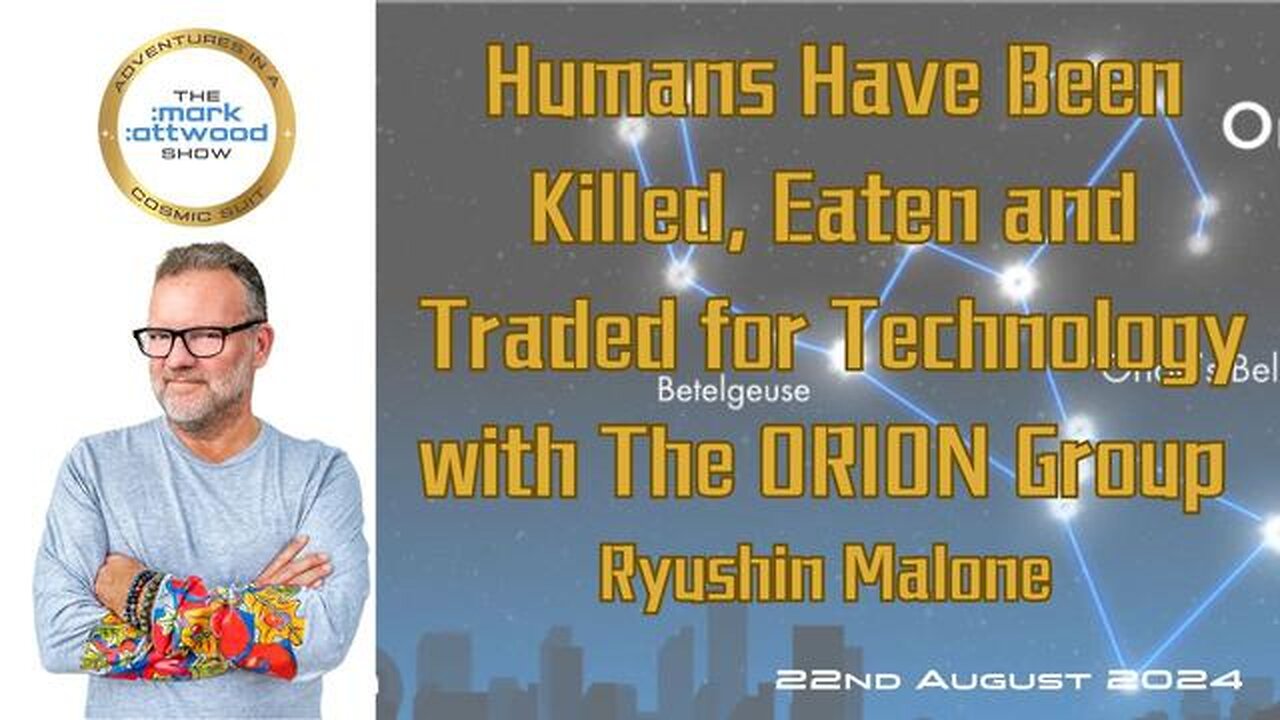 Humans Have Been Killed, Eaten and Traded for Technology with The ORION Group: Ryushin Malone