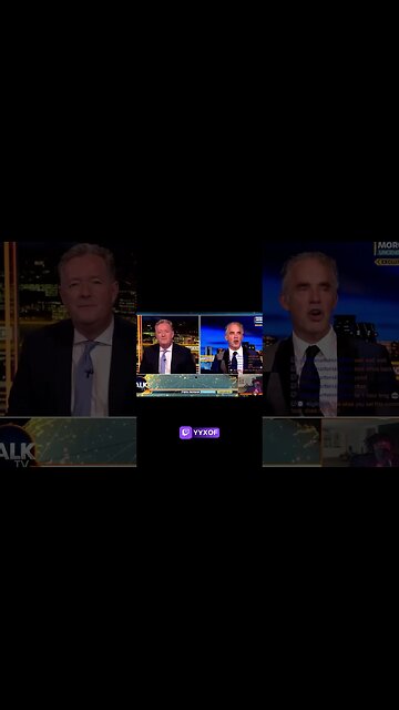 YYXOF finds Jordan Peterson getting EMOTIONAL on his SUCCESS w/Piers Morgan! #yyxof #shorts