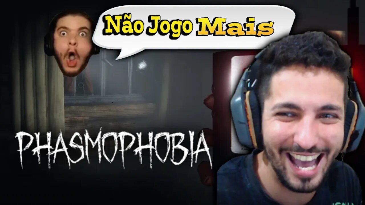 A PARTIDA MAIS DOIDA DE PHASMO QUE VOCÊ VAI VER HAHAHA - [ 3 AMIGOS E 1 CAG4O ]