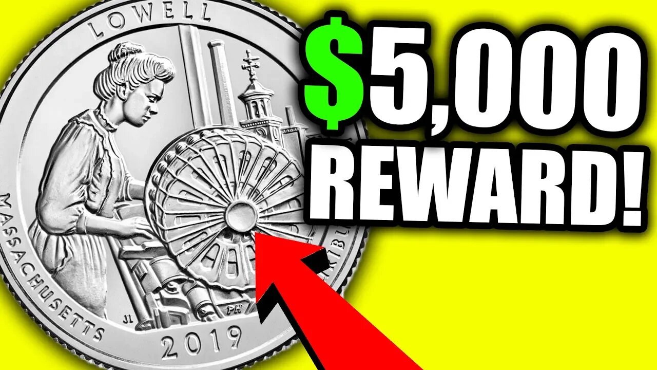 $5,000 REWARD IF YOU FIND THIS RARE COIN!! 2019 W QUARTERS WORTH MONEY