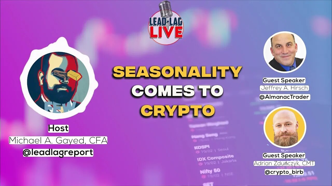 Unraveling the Enigma of Seasonality in Crypto with Hirsch & Zdunczyk - A Must-Watch