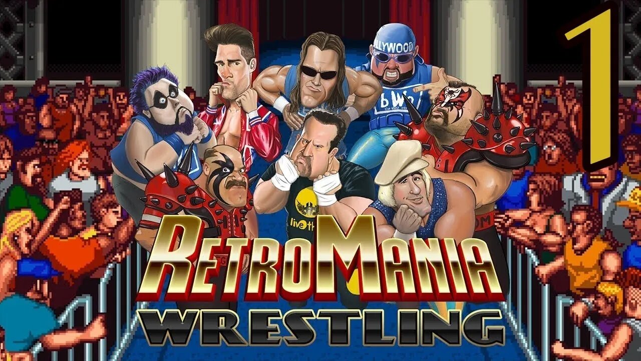 RETROMANIA WRESTLING STORY MODE Walkthrough Gameplay Part 1 - 30 YEARS OF WAITING FOR THIS MESS!