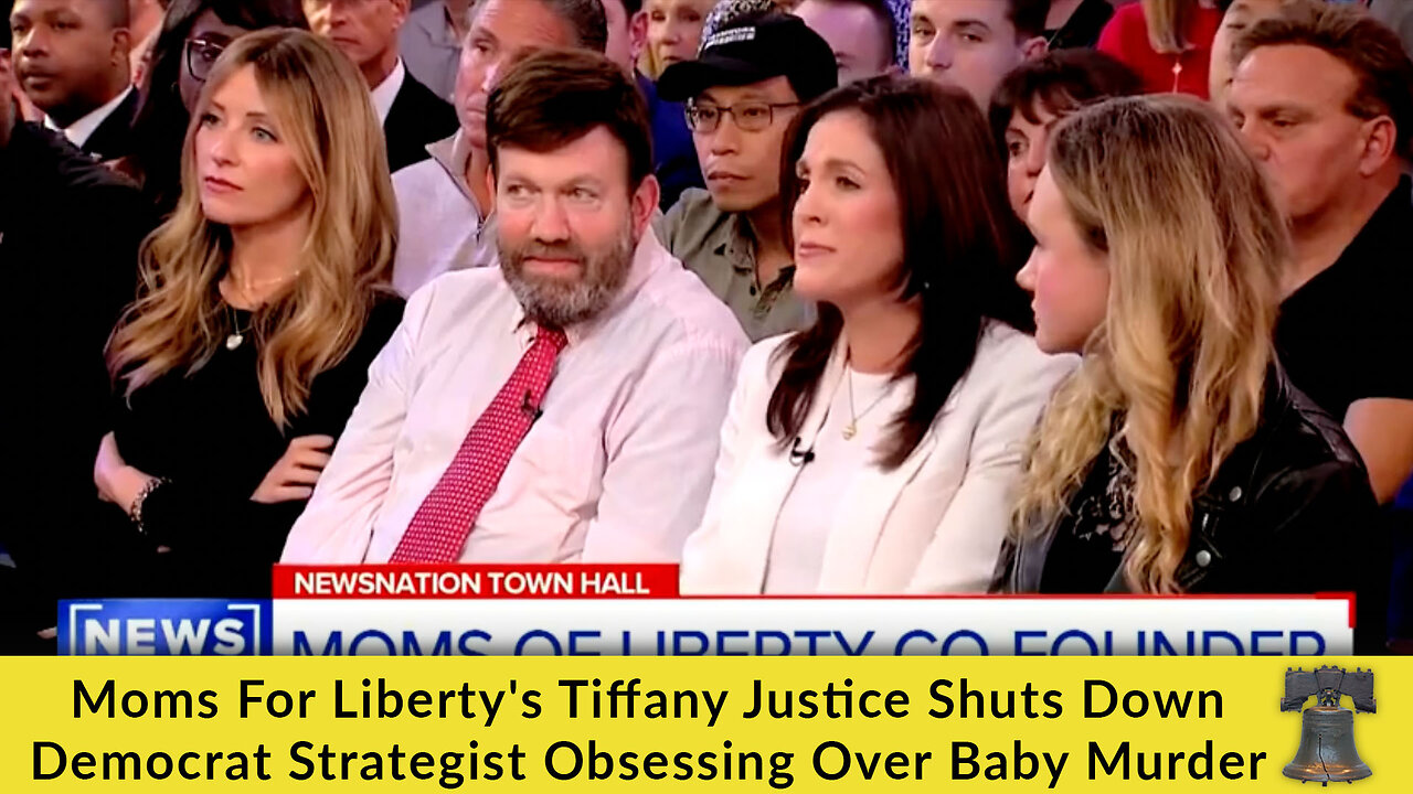 Moms For Liberty's Tiffany Justice Shuts Down Democrat Strategist Obsessing Over Baby Murder