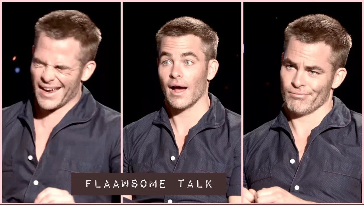 CHRIS PINE talks WONDER WOMAN (Perfection) and WHY he was never into SUPERHEROES