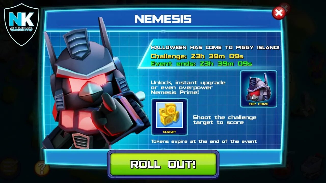 Angry Birds Transformers - Nemesis Event - Day 6 - Featuring Halloween Accessories