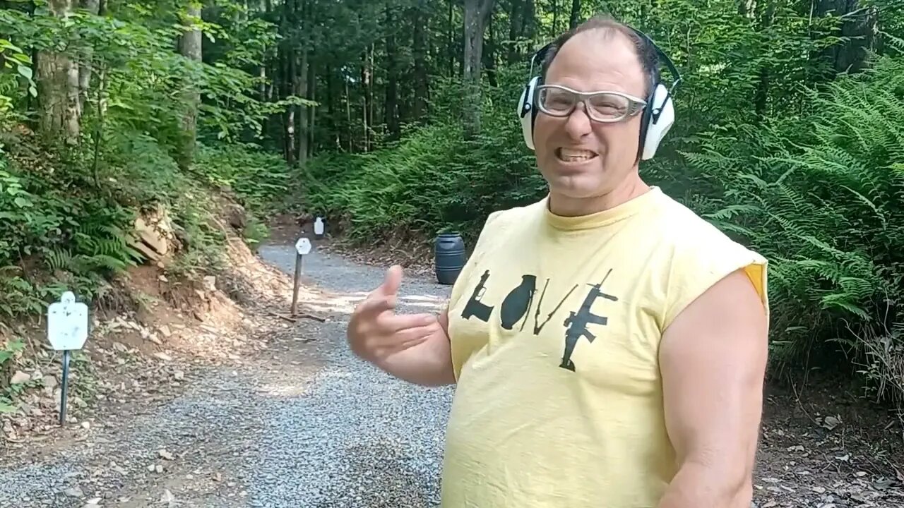 Ruger SR22... Multi-directional shooting