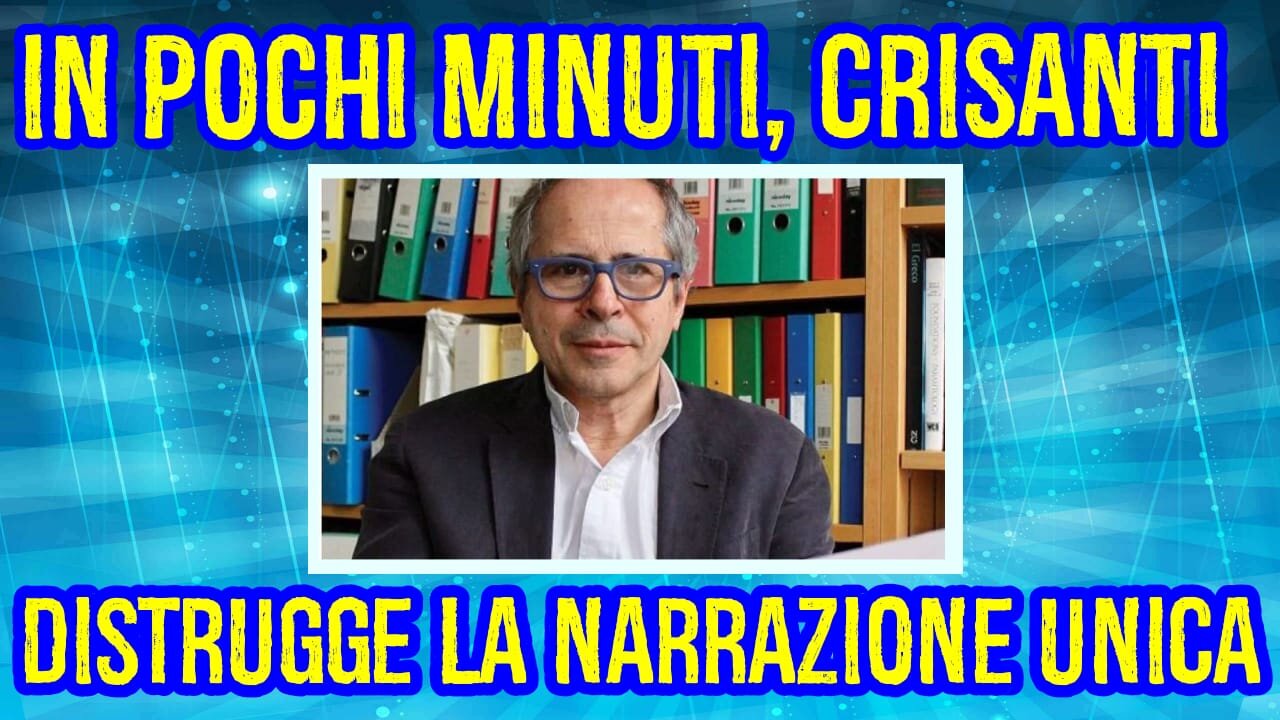 Incredibile cosa ha detto Andrea Crisanti (video integrale)