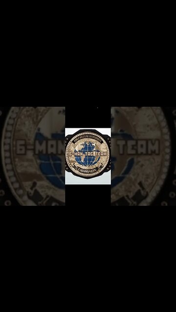 A WWE Six Man Tag Team Title Belt? #shorts