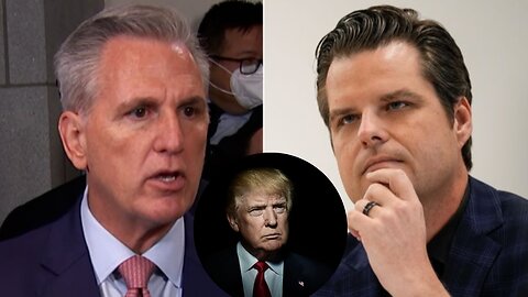 Matt Gaetz ENDS McCarthy