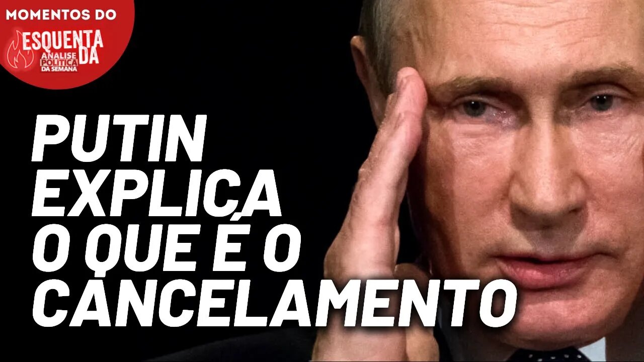 Putin denuncia política de cancelamento | Momentos