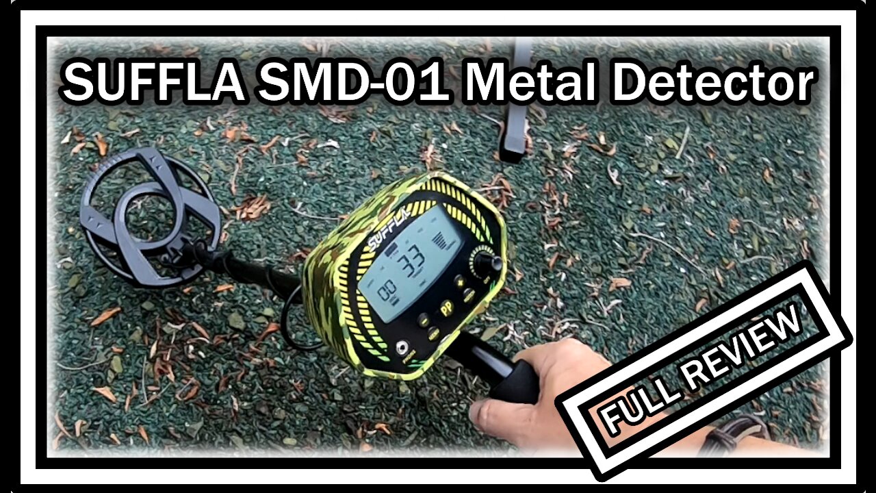 SUFFLA Metal Detector SMD-01 for Adults & Kids 11" Professional Waterproof Coil 5 Modes FULL REVIEW