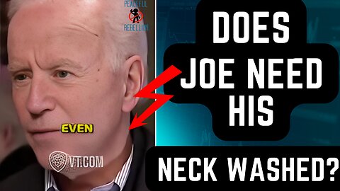 Joe's Neck and Other Mysteries Peaceful Rebellion #joebidensneck #crazytimes