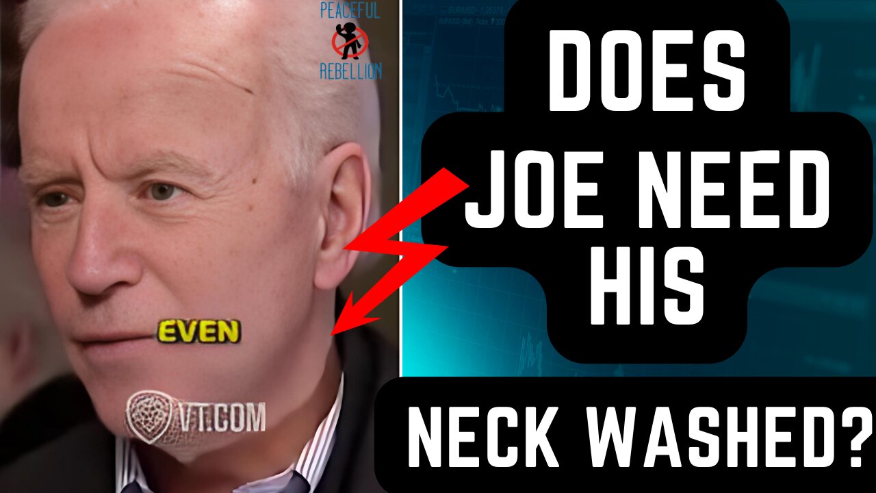 Joe's Neck and Other Mysteries Peaceful Rebellion #joebidensneck #crazytimes