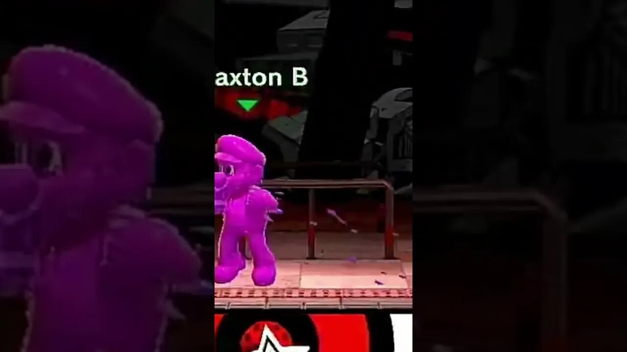 Purple Guy in Smash Bros