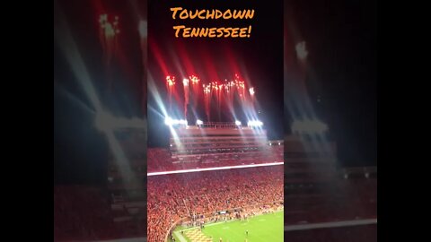 Fireworks for Tennessee! Touchdown. #shorts