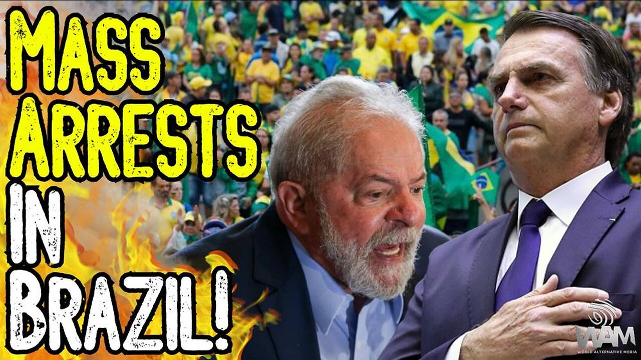 MASS ARRESTS IN BRAZIL! - Military Coup IMMINENT? - Globalists Are Desperate