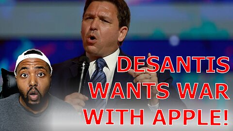 Ron DeSantis Buck Breaks WOKE Disney And Calls To Punish Apple For Threatening Elon Musk's Twitter!