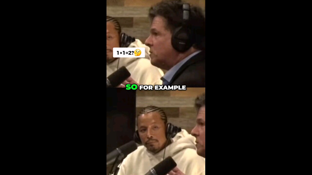 Terrence Howard and Eric Weinstein Mastering Multiplication: Unveiling the Truth behind 1 x 1 = 2