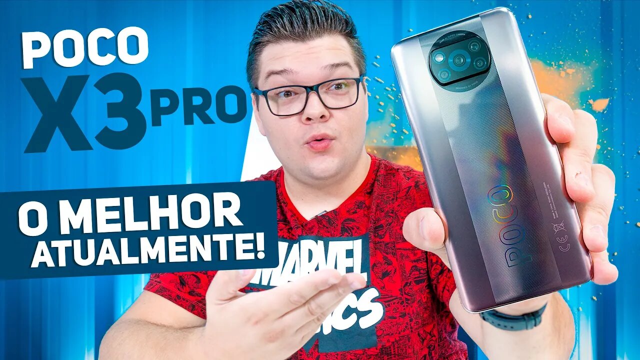 POCO X3 PRO | O MELHOR XIAOMI PRA COMPRAR ATUALMENTE! COMPAREI COM IPHONE 12 PRO MAX EM FOTOS!