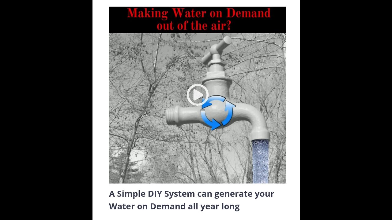 Water freedom system