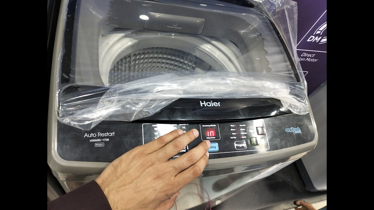 Haier washing machine