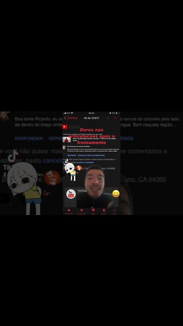 Dores nas articulações após o treino. #shorts #academia #musculação #saude #hipertrofia #emagrecer