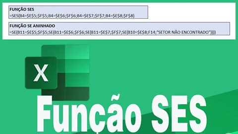 Função SES no Excel rápido e fácil