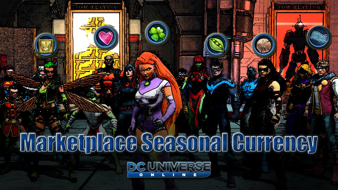 DCUO : Seasonal Marks from Marketplace