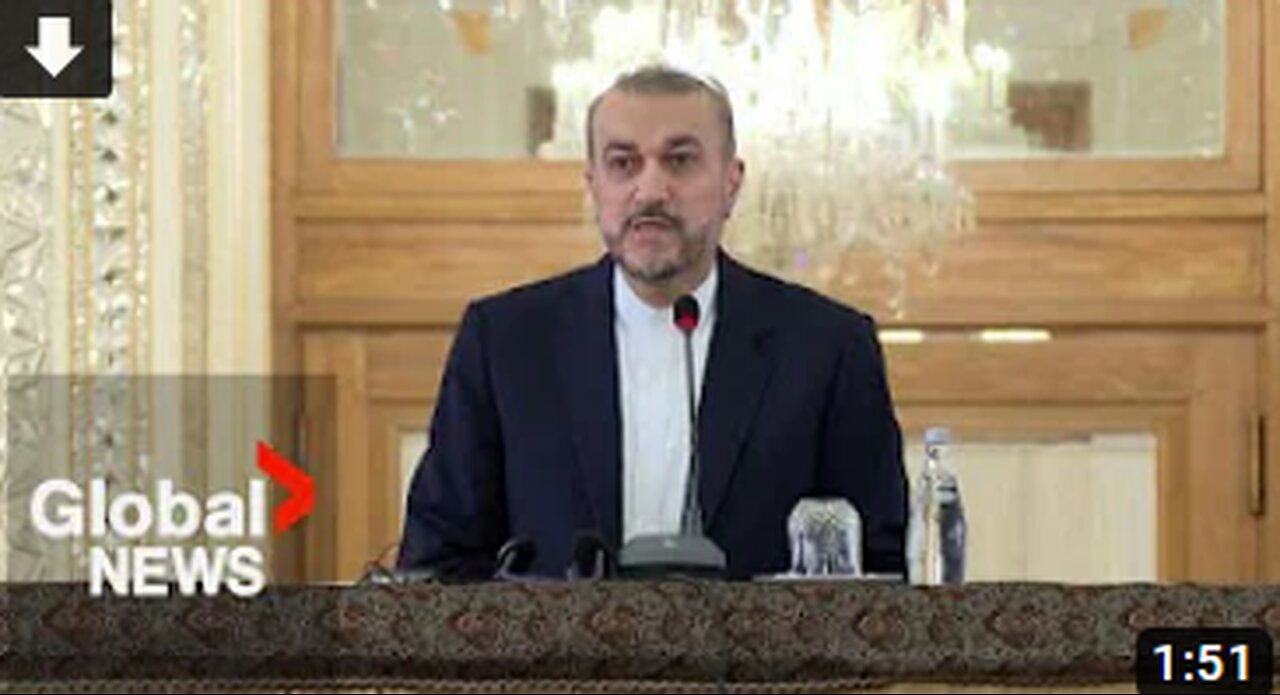 Iran informed US of _limited_ attacks on Israel, its foreign minister says
