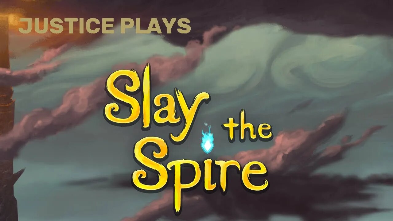 Slay the Spire, first ever run (Justice Plays 2020)