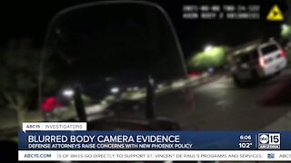 Blurred Phoenix body camera evidence criticized by defense attorneys