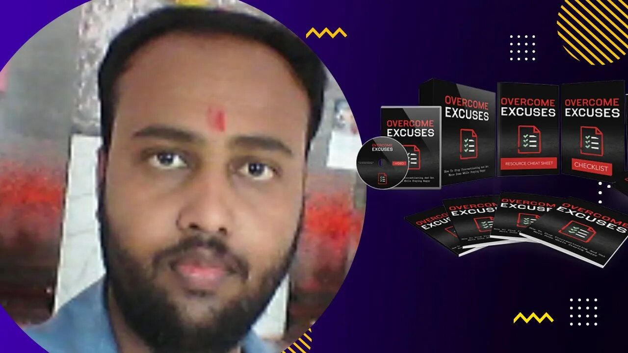 A new way to earn unlimited by this Overcome Excuses video course 100% free part 2