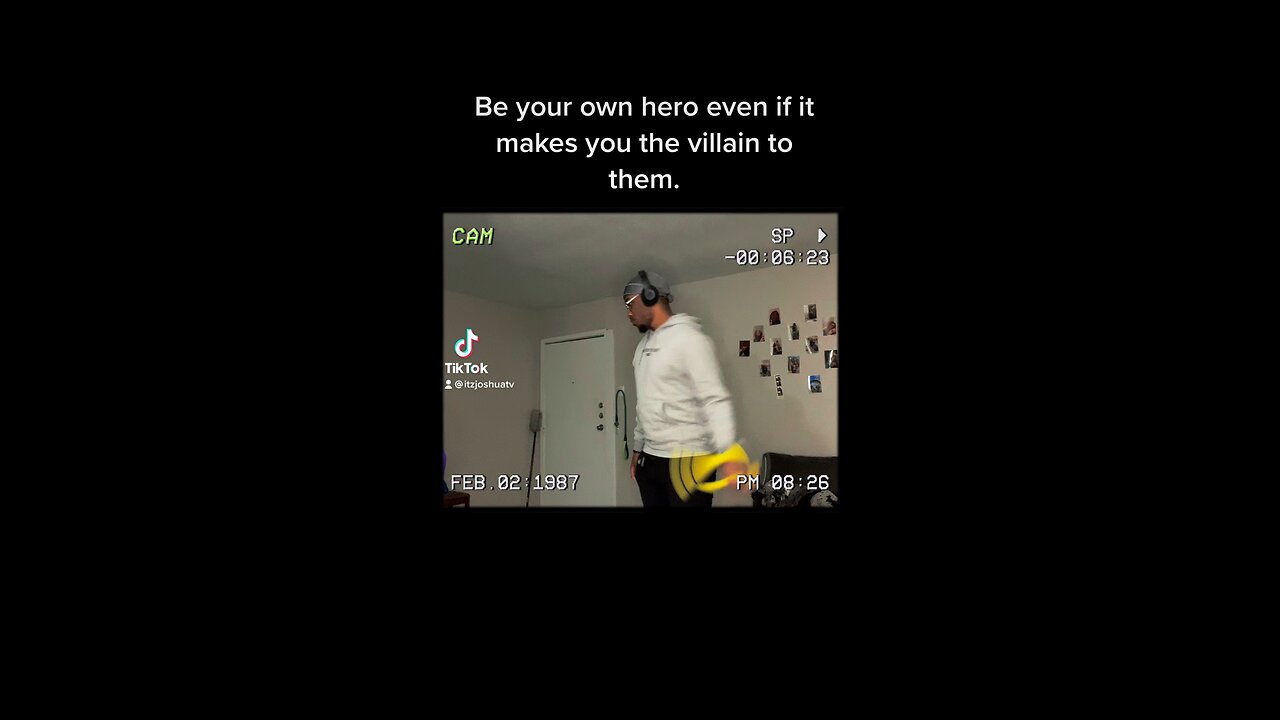 BE THE VILLAIN | ITZJOSHUA