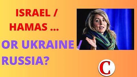 Israel is the New Ukraine, Only The Time They Mean It