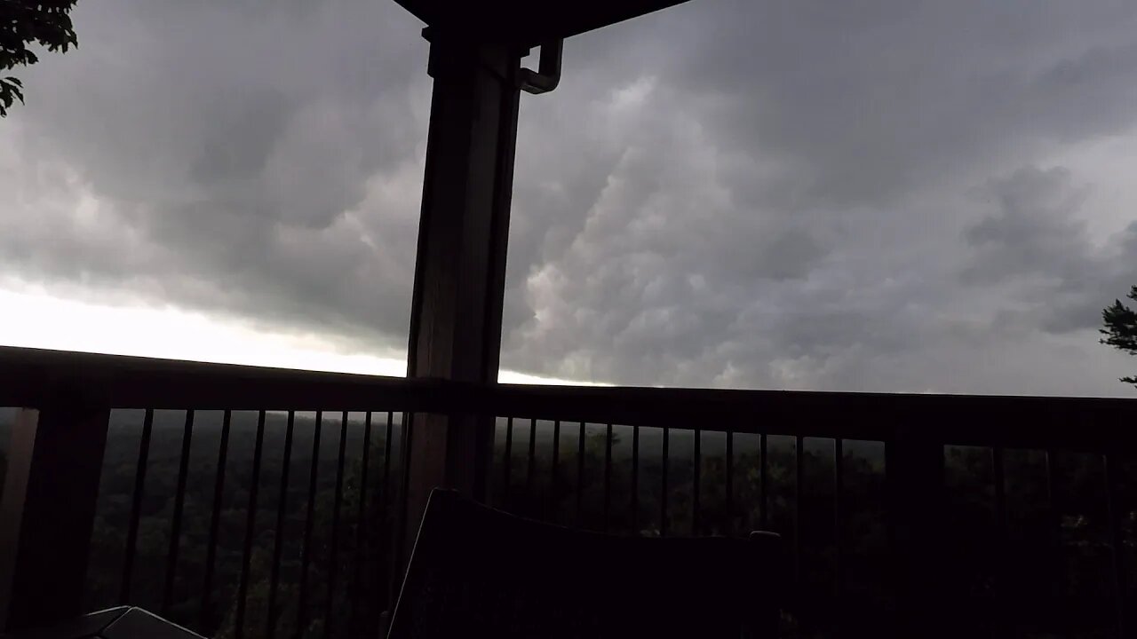 Thunderstorms and Rain in Big Canoe - Part 1 - 06/22/20