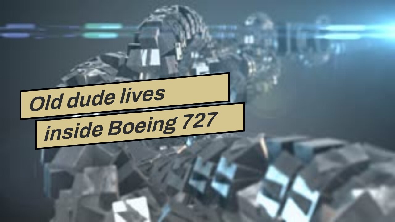 Old dude lives inside Boeing 727 dropped in the Oregon wilderness…