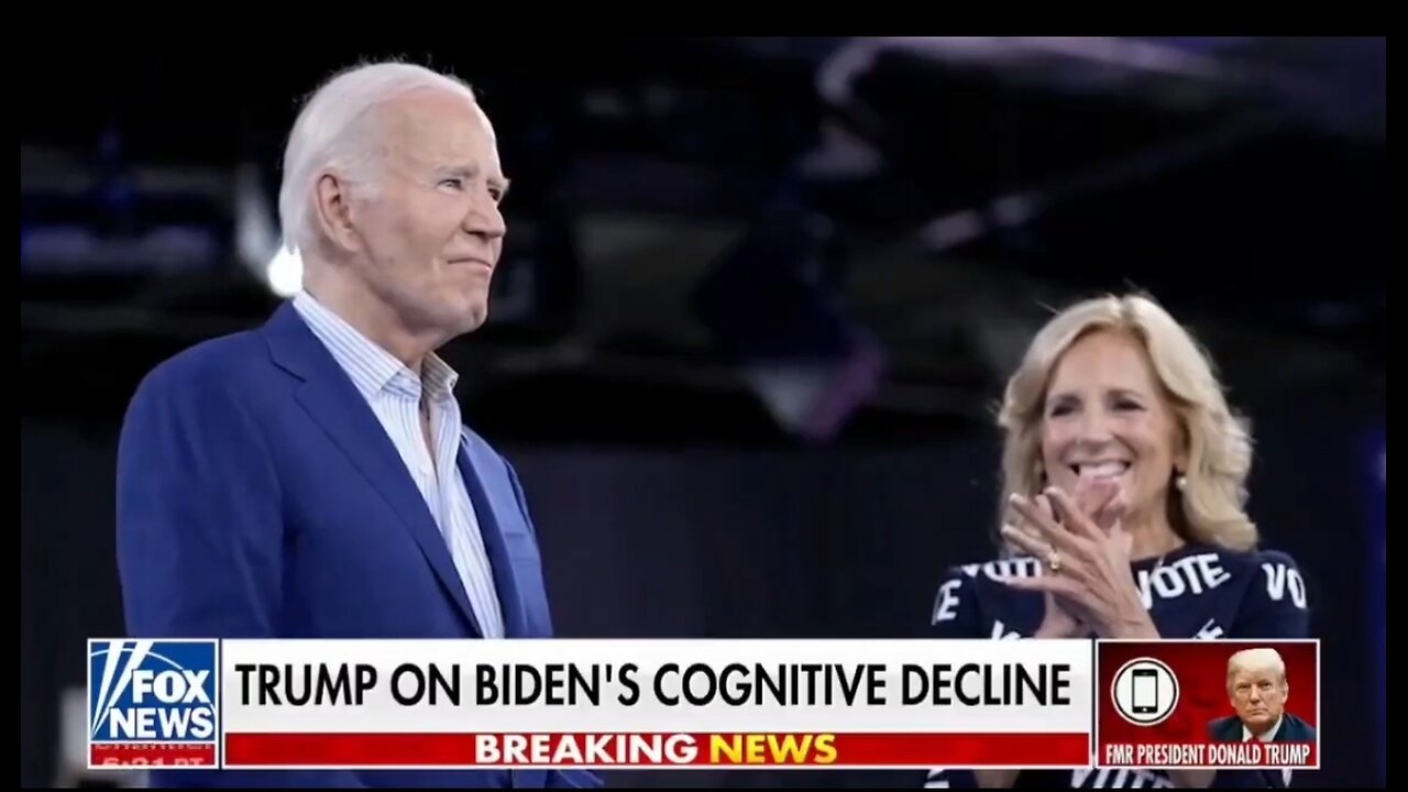 Trump: Biden's Ego Will Keep Him In The Race