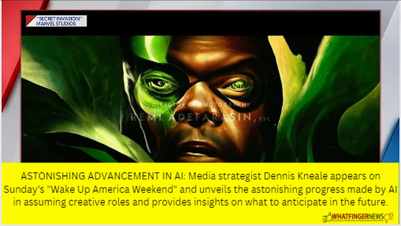 ASTONISHING ADVANCEMENT IN AI: Media strategist Dennis Kneale appears on Sunday's