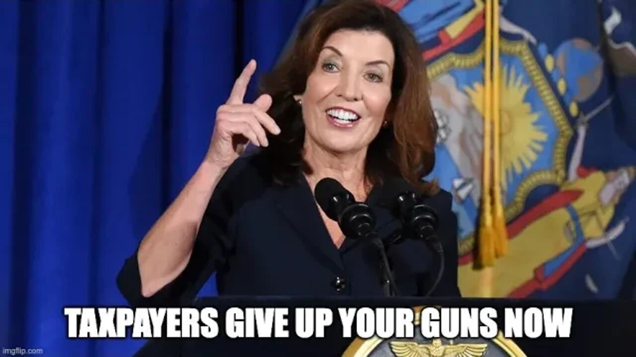 Crime Up In NYC And Gov Hochul Wants To Ban Guns From Law abiding Citizens