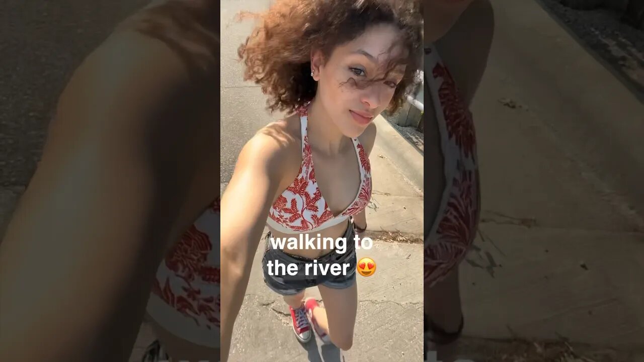 GO TO THE RIVER WITH ME! (with converse 🌊😋)